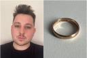 Jake Byatt was reunited with a ring which has been in his family for around 100 years (Jake Byatt/Mike Georgiou/PA)