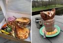 I tried a toastie and the Easter egg hot chocolate