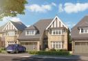 A CGI of some of the homes planned for Broadstone Manor