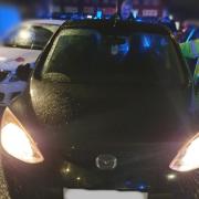 The car was reported as stolen from Chadderton
