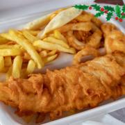 A festive 'fish and chippy tea' feast is now available in voucher form