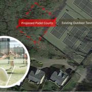 Two padel courts will be constructed at the Tame Valley club