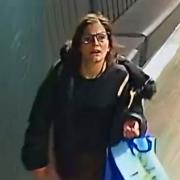 Officers would like to speak to this woman following a burglary at student accommodation