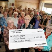 The club has received £500 towards its utility bills