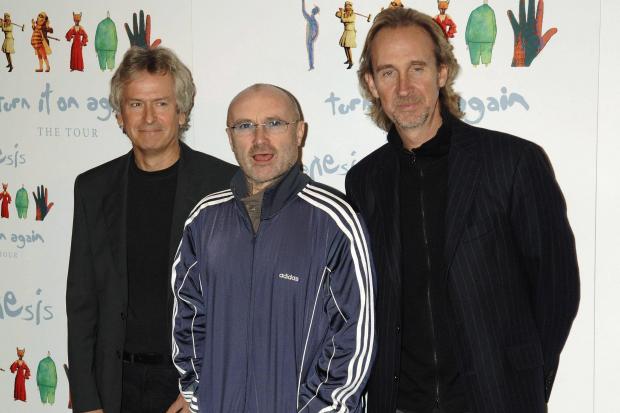 Genesis - including Phil Collins, Mike Rutherford and Tony Banks - reunite for first tour in 13 years. Photo: PA