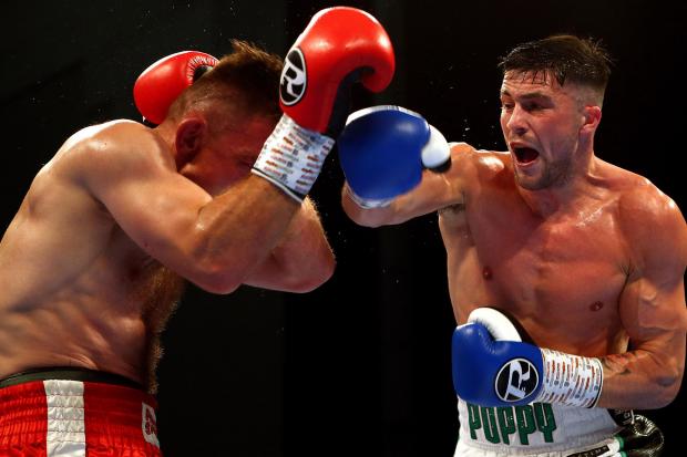 FIGHT FAVOURITE: Mark Heffron wants to show his skills on the biggest stage the town has to offer – Boundary Park