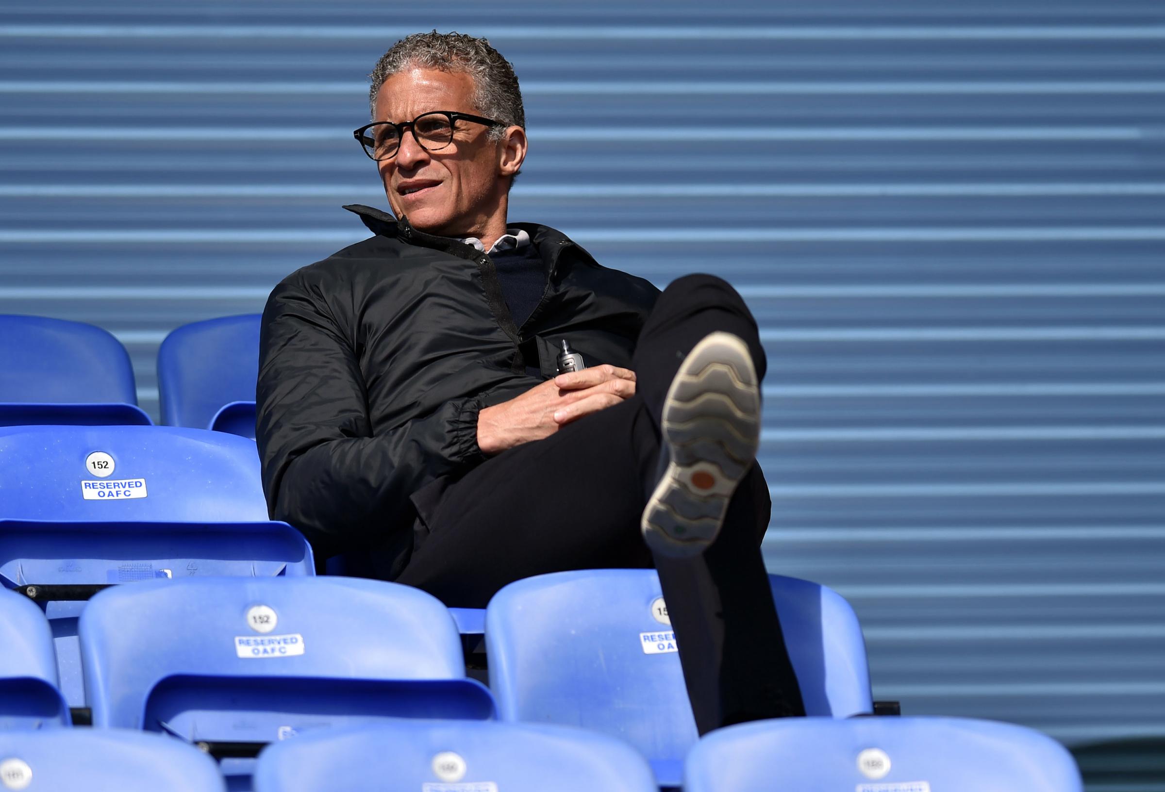 Keith Curle at Boundary Park