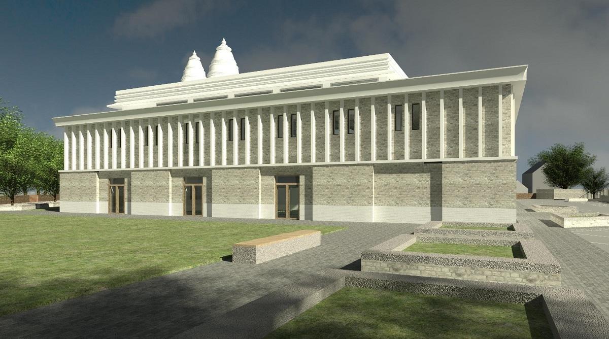 PLANS: How the temple is expected to look