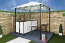 The Range is selling a Bar Gazebo ready for the summer (The Range)