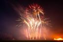 Fireworks at Oldham's Big Bang Bonfire last year