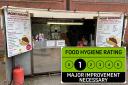Pickwicks Potatoes was issued a one hygiene rating
