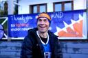 Kevin Sinfield after completing day six of the 7 in 7 in 7 Challenge in Brighton and Hove