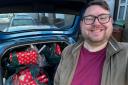 A car full of toys and hampers was delivered to more than 90 families in need over Christmas
