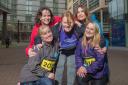 Oldham's Dawn Nisbet and friends sign up to take on the Simplyhealth Great Manchester Run Half Marathon, Dawn with Lorna Krisson, Jeanette Mitchell, Michelle Barbara and Jackie Pratt.  Photo by The Great Run Company / Matt Wilkinson