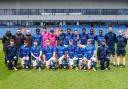 ​ David Pye ​ Latics academy players and staff before their last game of the season, and as an academy
