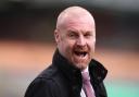 Burnley manager Sean Dyche brings his side to take on Oldham Athletic on Saturday