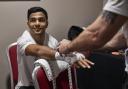 Lees boxing star Aqib Fiaz. Picture: Mark Robinson/Matchroom Boxing