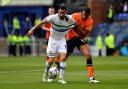 Action from Tranmere v Oldham