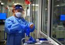 NHS worker in PPE. Picture: PA