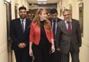 Angela Rayner with Pakistan government officials