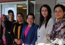 Nadia Shafarat, Manir Akhtar, Yasmin Toor, Dr Anita Sharma, Najima Khalid and Zena Sheikh (left to right) attended the CHAI event.