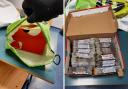 Just some of the cash GMP has seized recently