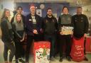 AFC Oldham dropped off bags of toys and goodies to the youngsters facing Christmas in hospital
