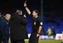 David Unsworth was booked by Dean Watson, who was refereeing his first National League game. Picture by: Eddie Garvey
