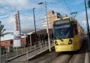 Updates as no trams running through most of Oldham due to car on the tracks