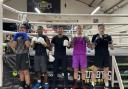 The five fighters from Stubby’s Boxing Gym in Oldham