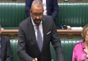 Foreign Secretary James Cleverly answered the urgent question in the House of Commons
