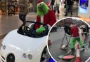 The Grinch took to the streets of Oldham