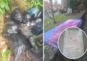 A name and address was reportedly found amongst the fly-tipped rubbish