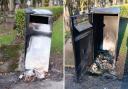 Bins were set on fire in Chadderton this week, meanwhile bins were set on fire in Greenacres Cemetery eight times earlier this year - with each bin costing £500 to replace