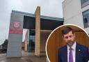 Oldham MP Jim McMahon questioned the Government over Newman College's leaky roof