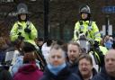 More than a dozen were arrested for various offences at the game