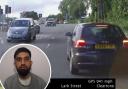Mohammed Khan drove the wrong way on St Peter's Way in August last year
