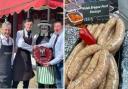 It was their 'Welsh dragon' sausage which saw them take home the trophy
