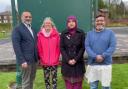 Shoab Akhtar (far left) and Nyla Ibrahim (third from left) have left the Labour party, alongside ward officers. Image provided by Shoab Akhtar