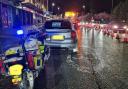 A Porsche was seized by Greater Manchester Police officers last night