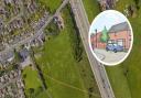 Developers are looking to build the homes on green land near the M60