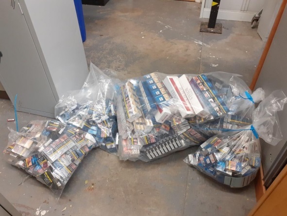  Illegal cigarettes that were found at Timisoara on Ashton Road in Oldham in September 2020
