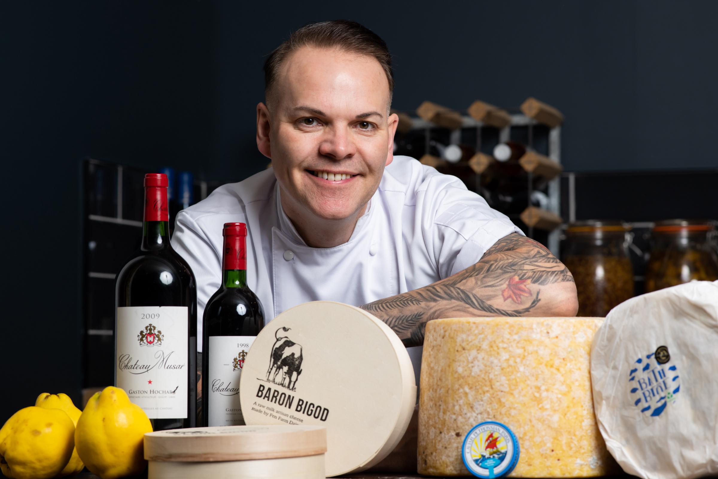 Homage is a tribute to great cheese and wine (Image: Simon Wood).