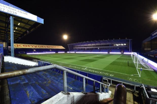 View of the North Stand at Boundary Park