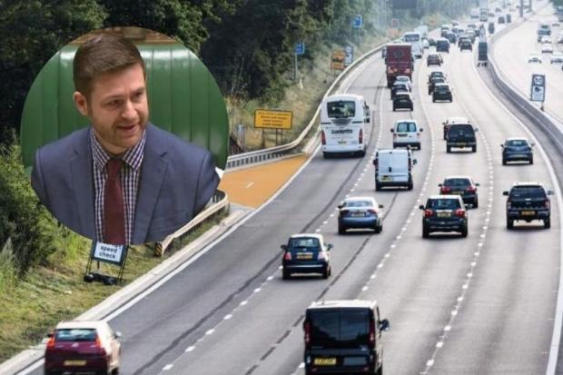 CONCERNS: A smart motorway (Picture: PA) and Oldham West and Royton MP Jim McMahon