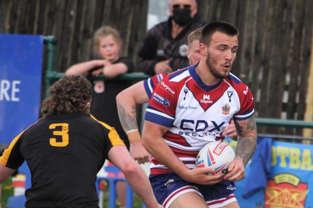 OPPORTUNITY: Dane Windrow has extended his loan deal from Wakefield until the end of the season