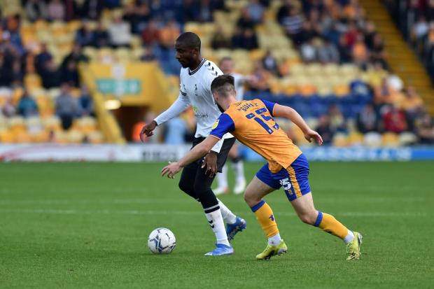 Mansfield, who have reached the League Two play-off final, were below Latics in the table when the teams met in October