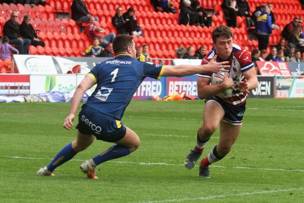 TRY: Connor Carr. Picture by David Murgatroyd