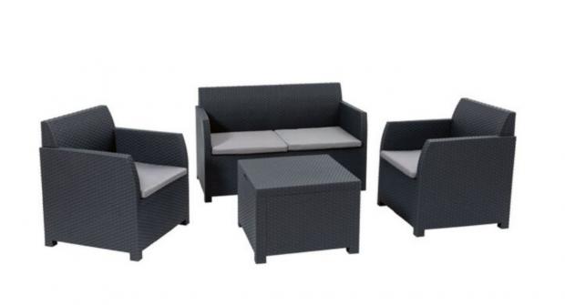The Oldham Times: Livarno Home Garden 4 Seater Sofa Set (Lidl)