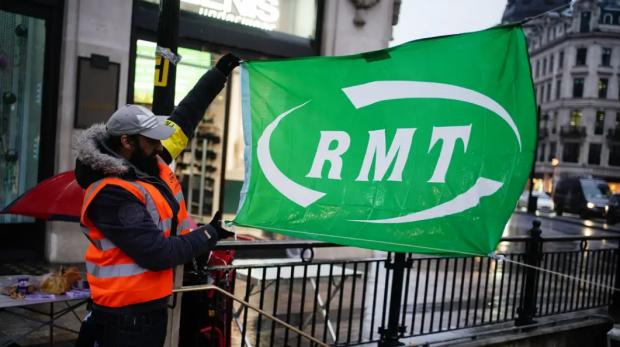 The Oldham Times: The RMT's strike this week has caused chaos for train services (PA)
